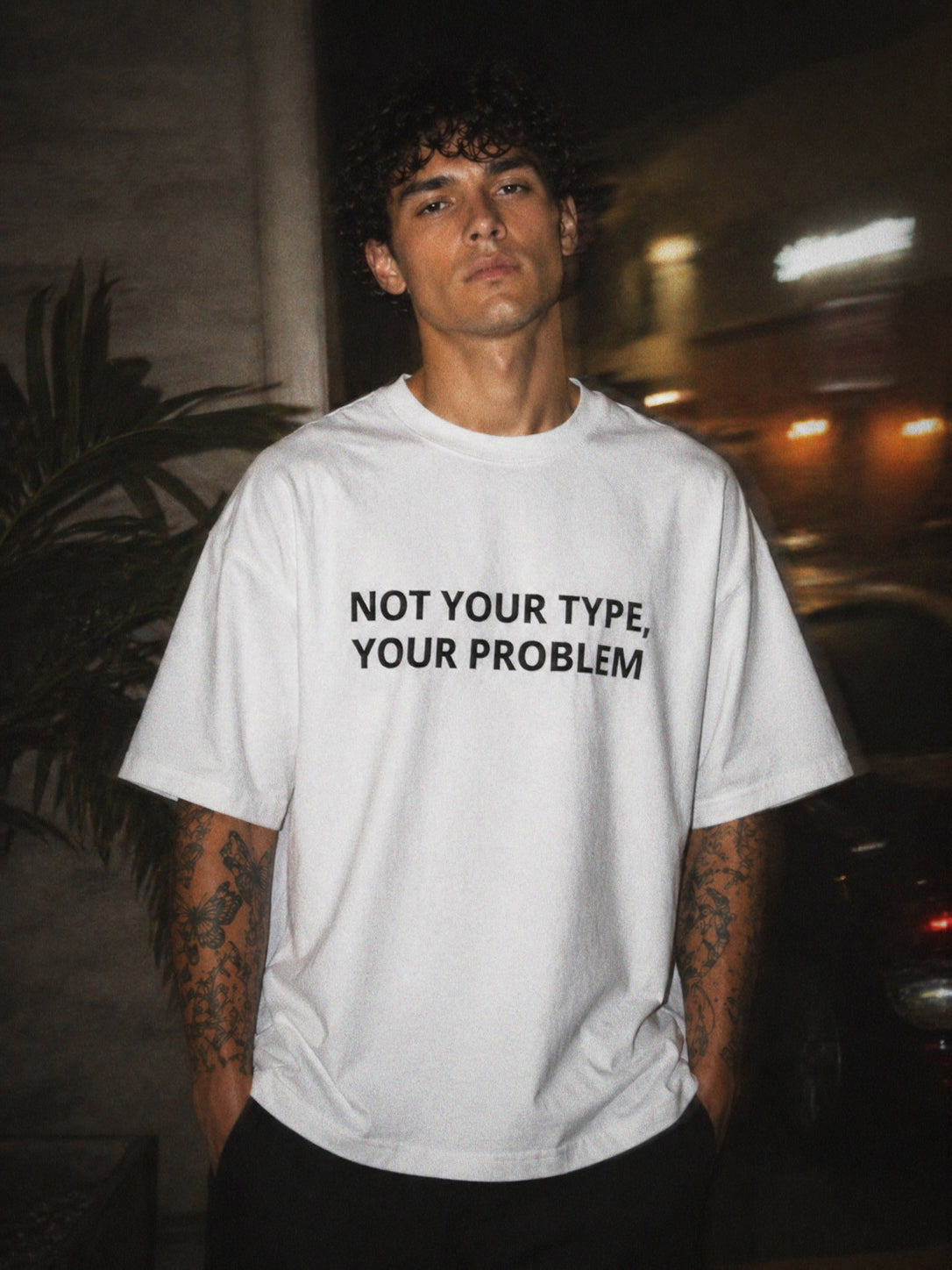 No tu tipo, tu problema - Camiseta unisex extragrande